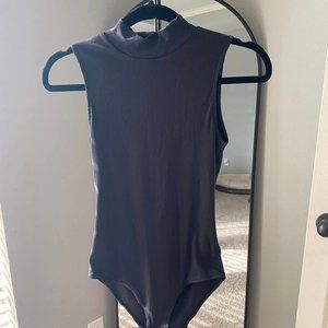 H&M Black Turtleneck Bodysuit